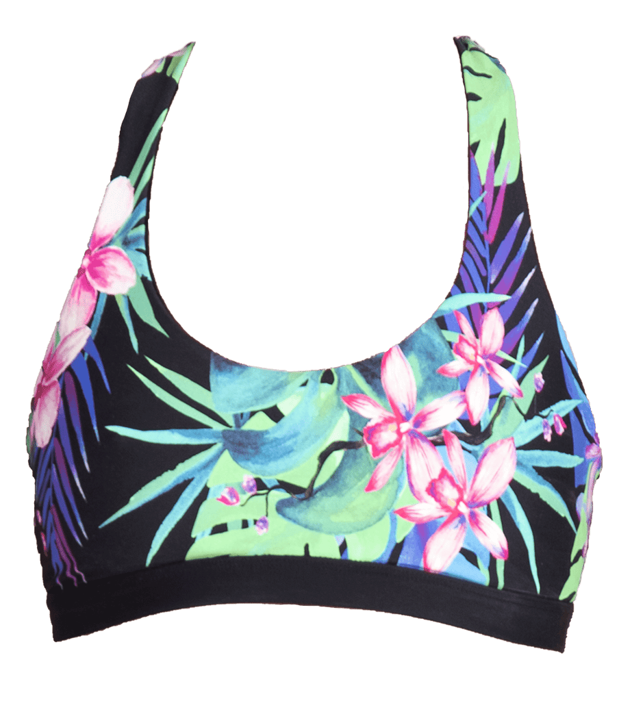 Wild Orchid | Nanea Sports bra | WITH LOVE FROM PARADISE